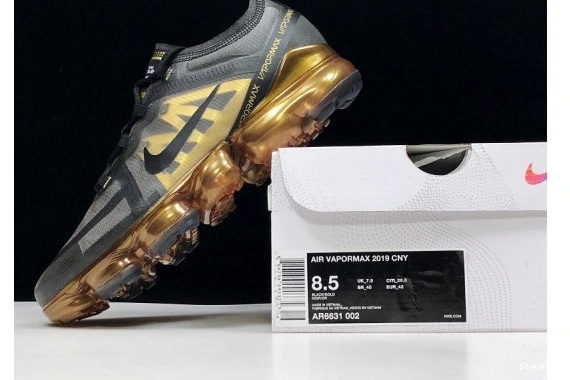 AR6631-002 METALLIC 2019 VAPORMAX AIR GOLD BLACK 0306
